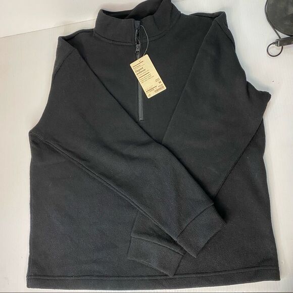 NWT Pullover Zipped Knitted Sweater Sz M - Picture 5 of 6